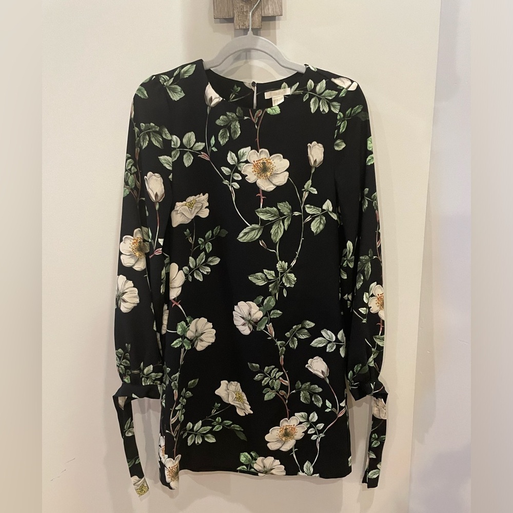 H&M Floral Printed Mini Dress